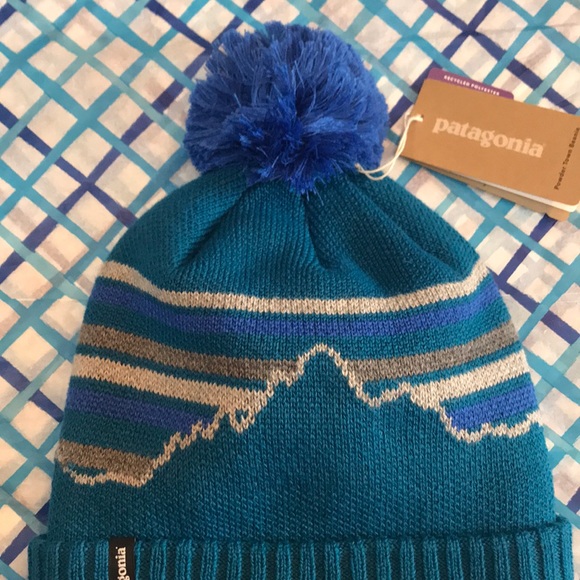 Brand New Patagonia Powder Town Beanie Pom Hat - Picture 3 of 11